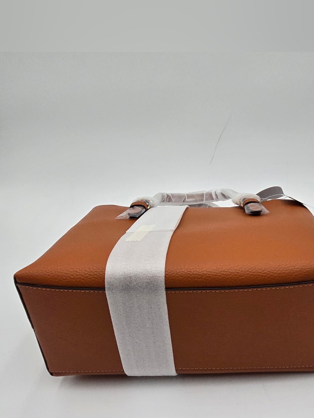 #204 NWT - Coach Mini Mollie Tote 25 Crossbody Bag (Ginger) - Picture 8 of 14